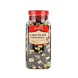 Jar Shaws Chocolate Toffee Rolls