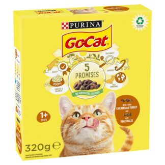 Go Cat Turkey Chicken & Veg Dry Cat Food
