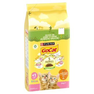 Go Cat Kitten Chicken Milk & Veg Dry Cat Food 2Kg