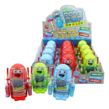 Cc Factory Robo Pop Dip N Lick Candy