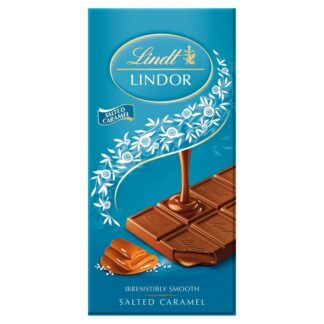 Lindor Salted Caramel Bar 100Gm