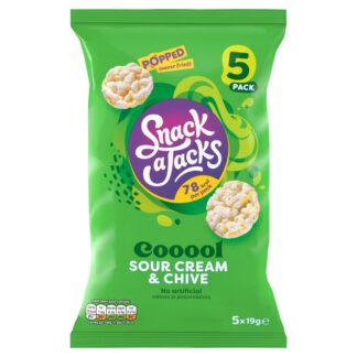 Snack A Jacks 5 Pack Sour Cream & Chive