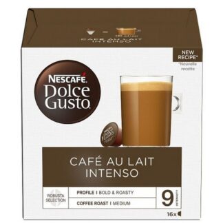 Nescafe Dg Cafe Au Lait Inso Coffee Pods X 16