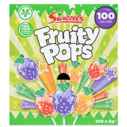 Swizz Fruity Pop Lolly Disp Box