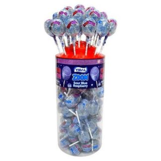 Vidal Zoom Lolly Sour Blue Rasp Tongue Painter