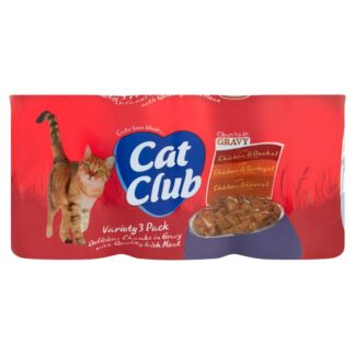 Cat Club Variety In Gravy 3 Pack