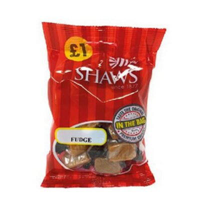 Bag £1 Shaws Fudge Pmp