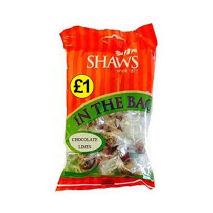Bag £1 Shaws Chocolate Limes Pmp