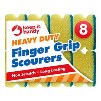 Sponge Scourer Heavy Duty 8Pk