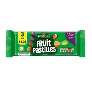 Nestle £1.25 3 Pack Fruit Pastilles (Vegan)