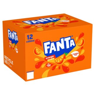 12 Pack Fanta Orange Cans