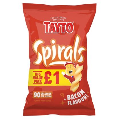 Tayto £1 Pm Spirals Bacon