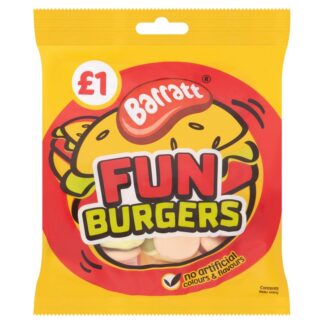 Bag Barratt £1 Jelly Fun Burger Pm