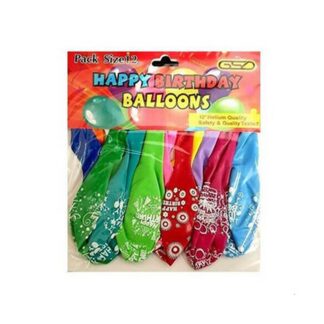 Gsd Balloons Happy Birthday Print