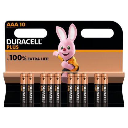 Duracell Plus Power Aaa 100% Extra Life