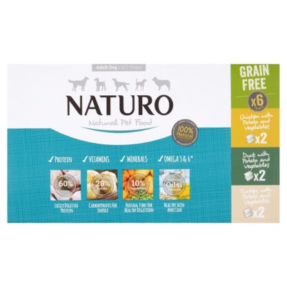 Naturo Grain Free Variety 6Pk Trays