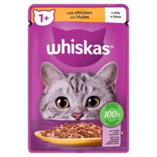 Whiskas 1+ Pouch Chicken In Jelly