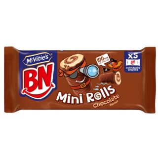 Mcvities Bn Mini Roll Chocolate 5Pk