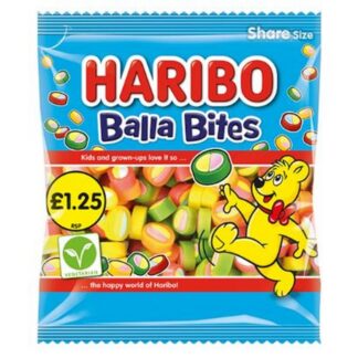 Bag Haribo £1.25 Balla Bites Pmp
