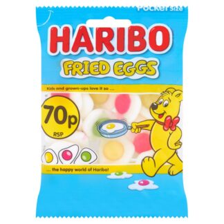 Bag 70P Haribo Fried Eggs Pmp