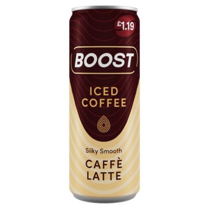 Can Boost £1.19 Coffee Latte Pmp