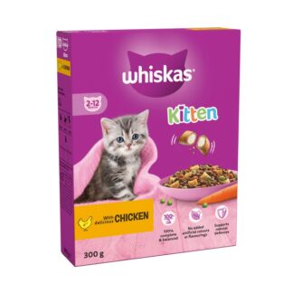Whiskas 2-12 Month Cat Complete Dry Chicken