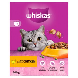 Whiskas 1+ Cat Complete Dry Chicken
