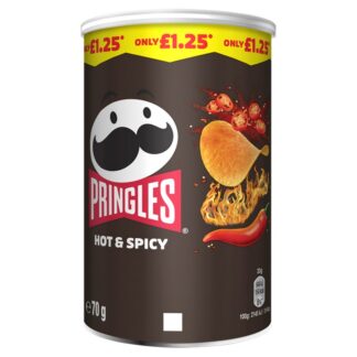 Pringles Medium Hot & Spicy £1.25 Pm