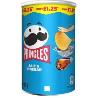 Pringles Medium Salt & Vinegar £1.25 Pm