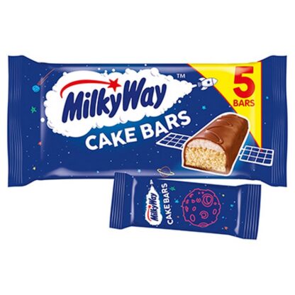 Mcvities 5S Milky Way Cake Bars
