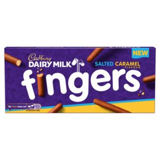 Cadbury Salted Caramel Fingers Biscuits