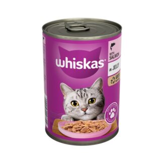 Whiskas 1+ Can Jelly Salmon