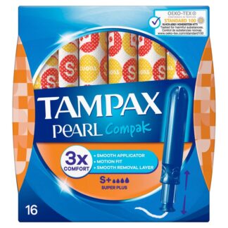 Tampax Compak Pearl Super Plus