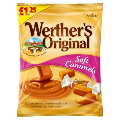 Bag Werthers £1.25 Soft Caramel Pmp