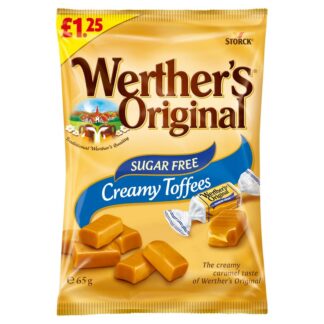 Bag Werthers £1.25 Creamy Toffee Sugar Free Pmp