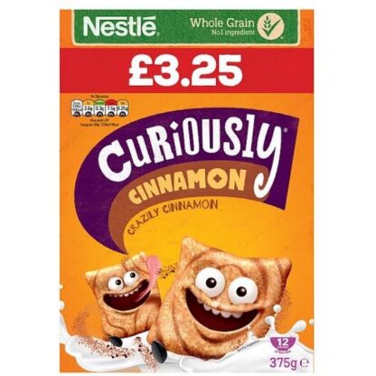 Nestle Curiously Cinnamon £3.25 Pmp