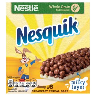 Nestle 6 Pack Nesquik Cereal Bars