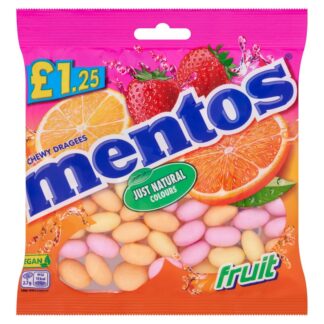 Bag Mentos £1.25 Fruits Pmp