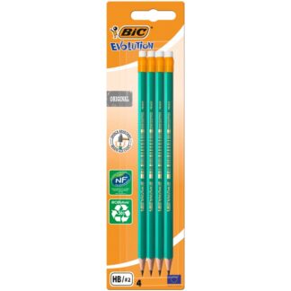Bic Eco Evo Pencil 4 Pack
