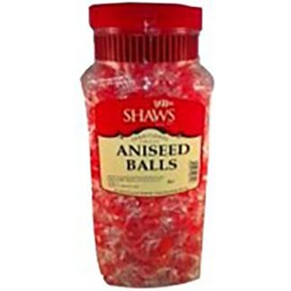 Jar Shaws Aniseed Balls Sugar Coated