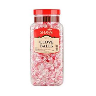 Jar Shaws Clove Balls Sugar Coated
