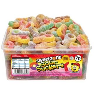 Sweetzone Tub Sour Suckers 7P