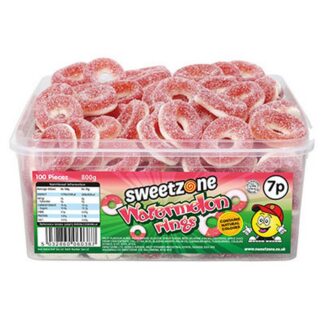 Sweetzone Tub Watermelon Rings 7P