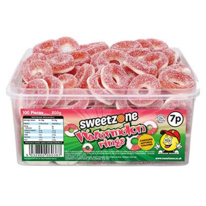 Sweetzone Tub Watermelon Rings 7P
