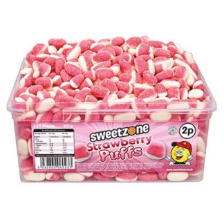Sweetzone Tub Strawberry Puffs 2P