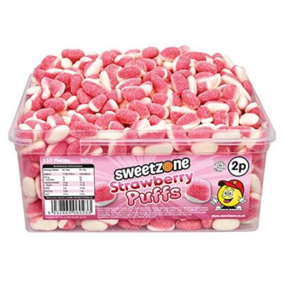 Sweetzone Tub Strawberry Puffs 2P
