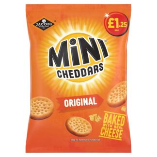 Jacobs £1.25 Pm Mini Cheddars Original