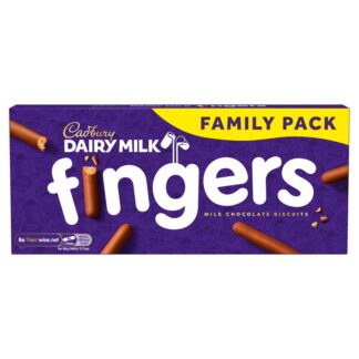 Cadbury Biscuit Milk Choc Fingers - Large Box