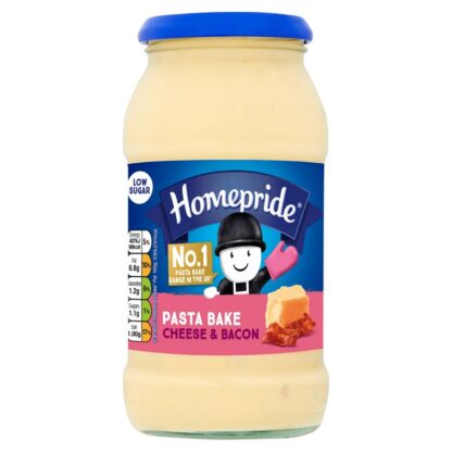 Homepride Pasta Bake Cheese And Bacon Jar
