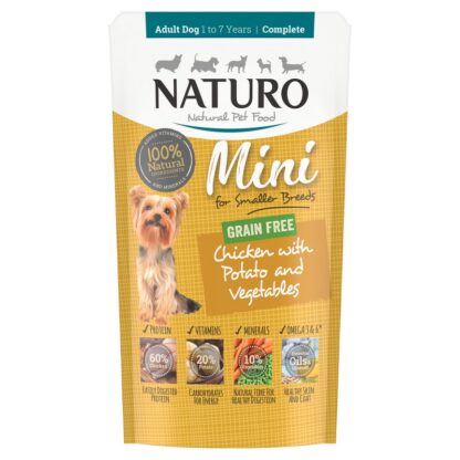 Naturo Adult Mini Gluten Free Chicken Pouch